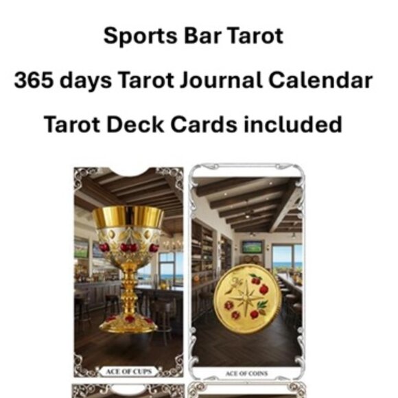 Tarot journal 365 days calendar includes tarot deck - Picture 3 of 4